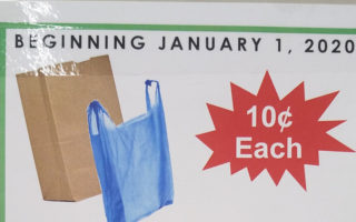 Woodstock, Illinois has a new .10 shopping bag tax